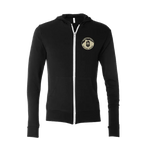 Black Lightweight Full Zip Hoodie