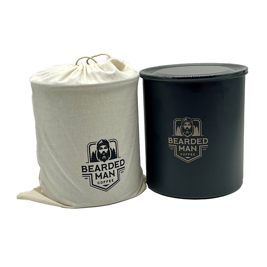 Airscape Coffee Storage Canister - Large/Matte Black